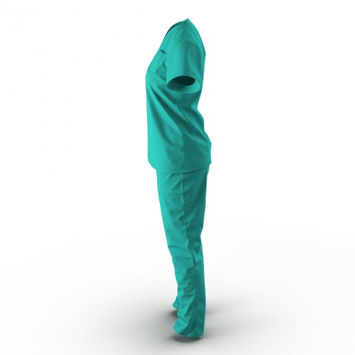 Female Surgeon Dress 8 3D