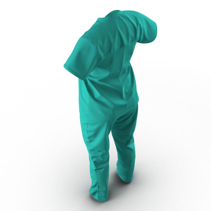 Female Surgeon Dress 8 3D