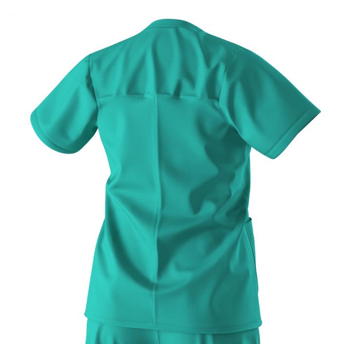 Female Surgeon Dress 8 3D