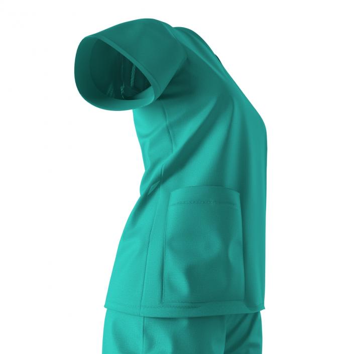 Female Surgeon Dress 8 3D