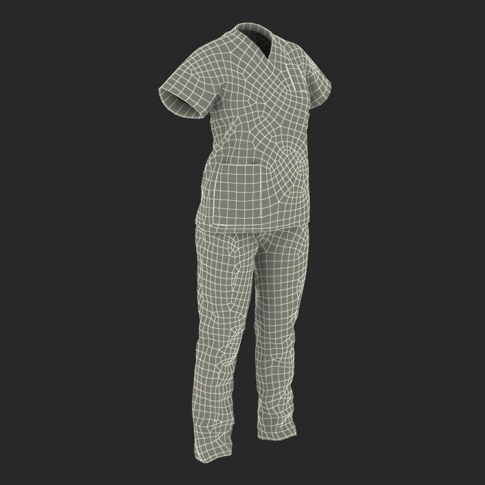 Female Surgeon Dress 8 3D