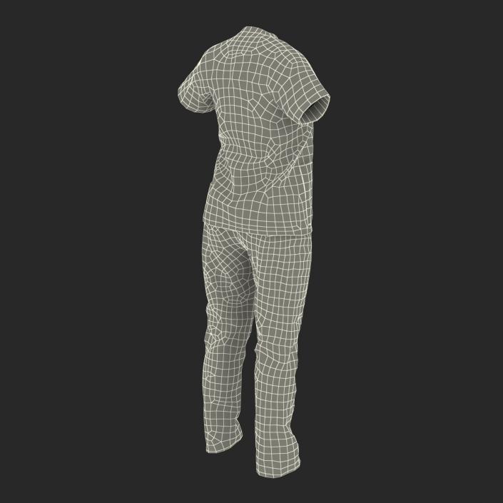 Female Surgeon Dress 8 3D