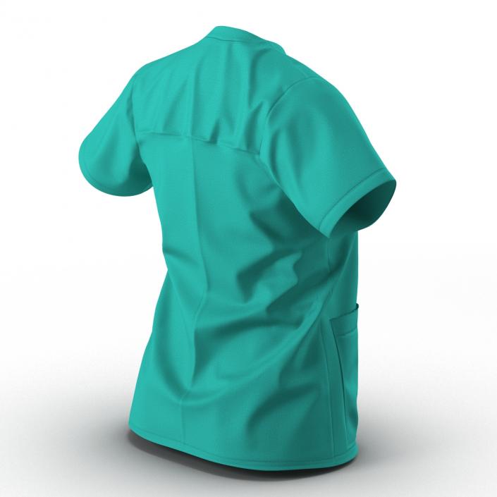 Female Surgeon Dress 9 3D