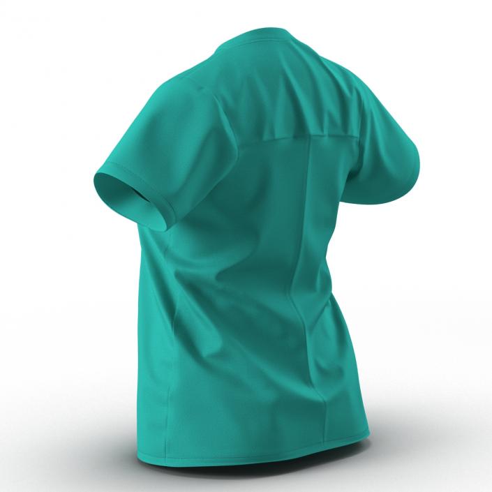 Female Surgeon Dress 9 3D