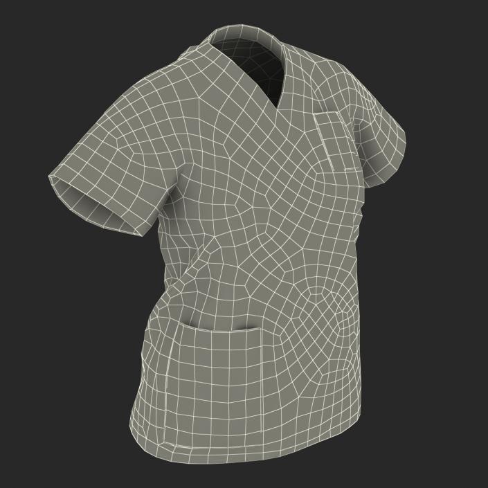 Female Surgeon Dress 9 3D