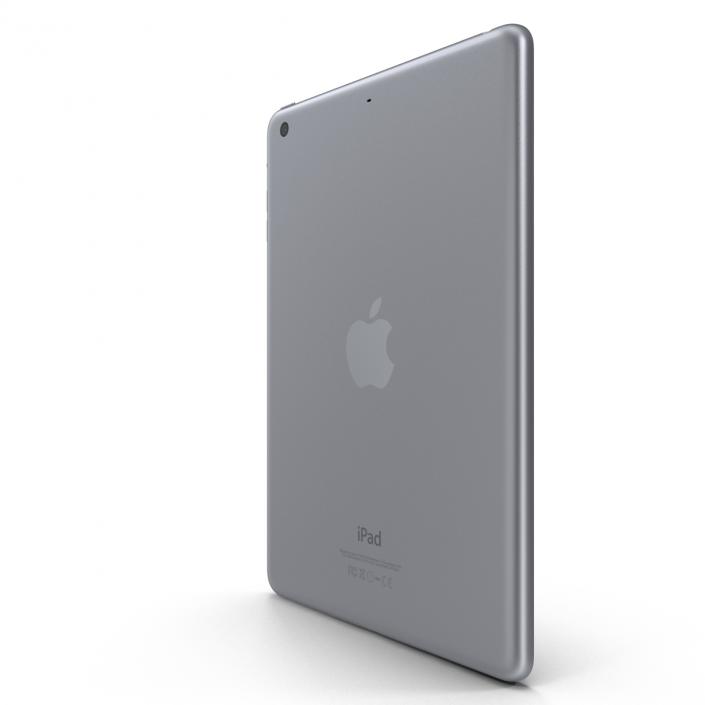 iPad Mini 3 Space Gray 3D