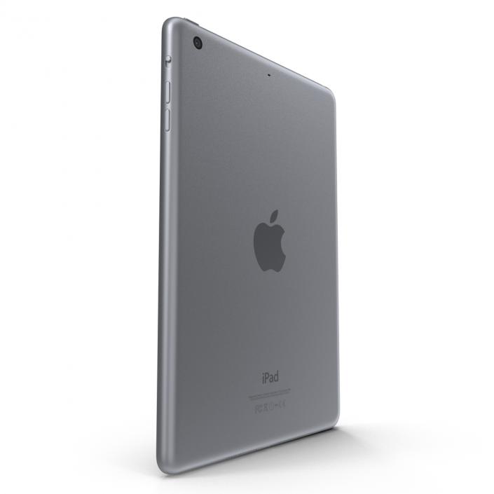 iPad Mini 3 Space Gray 3D