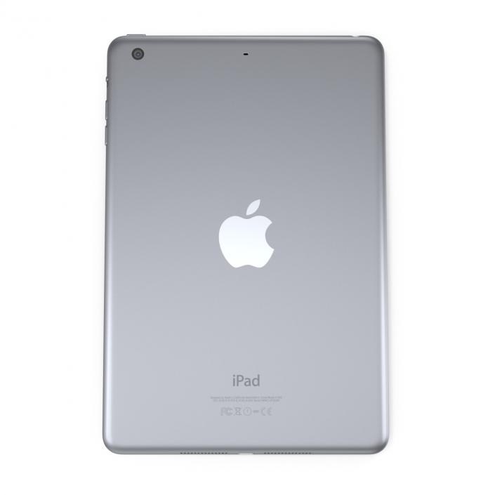 iPad Mini 3 Space Gray 3D