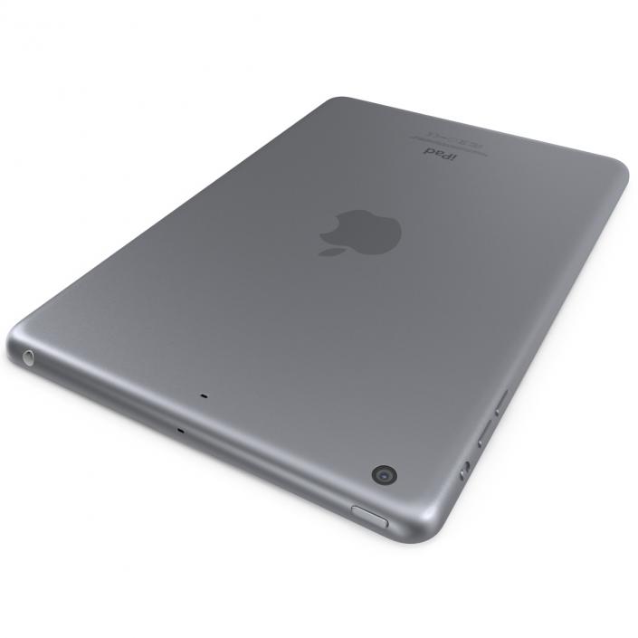 iPad Mini 3 Space Gray 3D