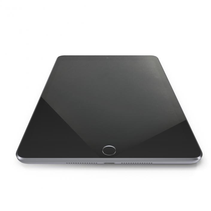 iPad Mini 3 Space Gray 3D