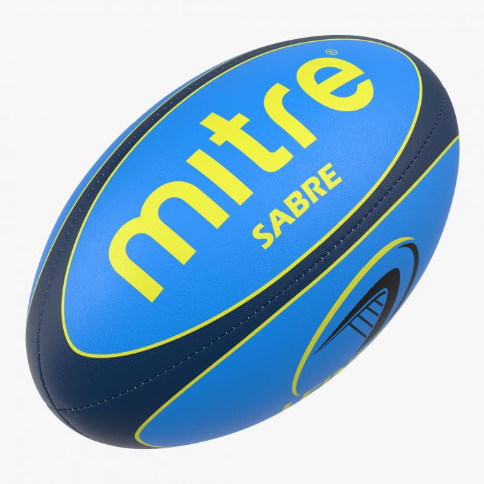 3D Rugby Ball Mitre 2 model