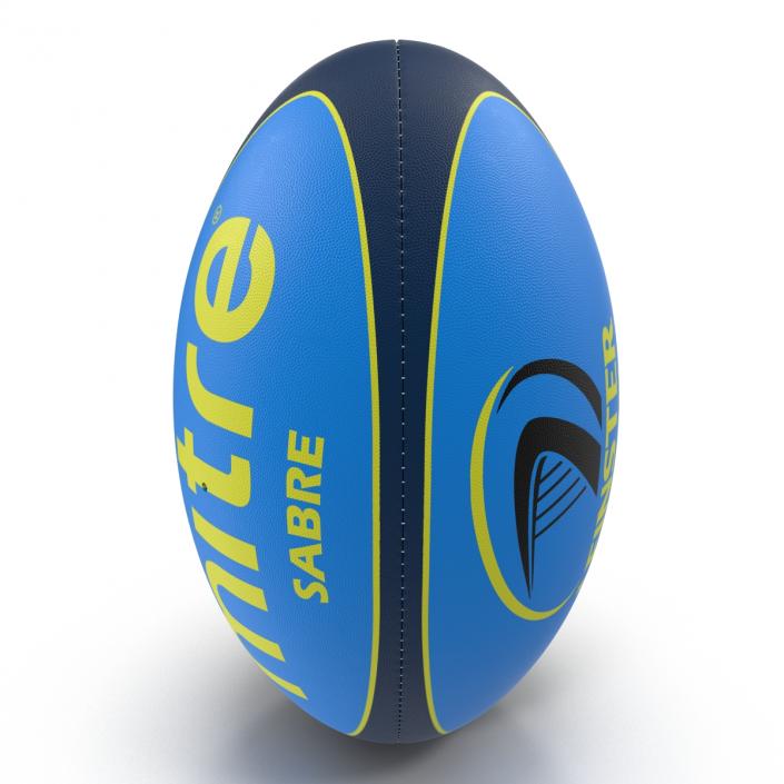 3D Rugby Ball Mitre 2 model