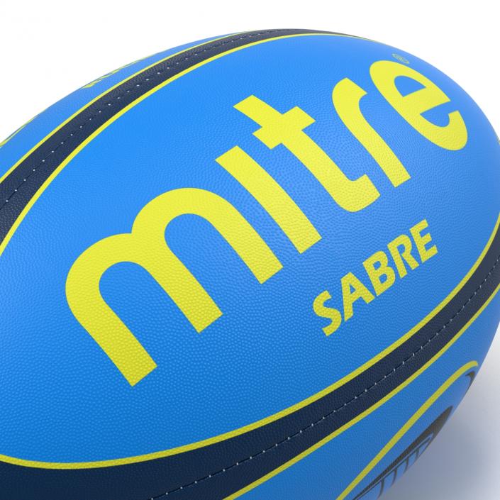 3D Rugby Ball Mitre 2 model