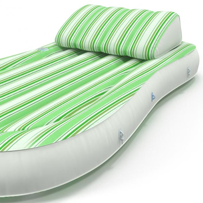 3D Inflatable Air Mattress 4 Green