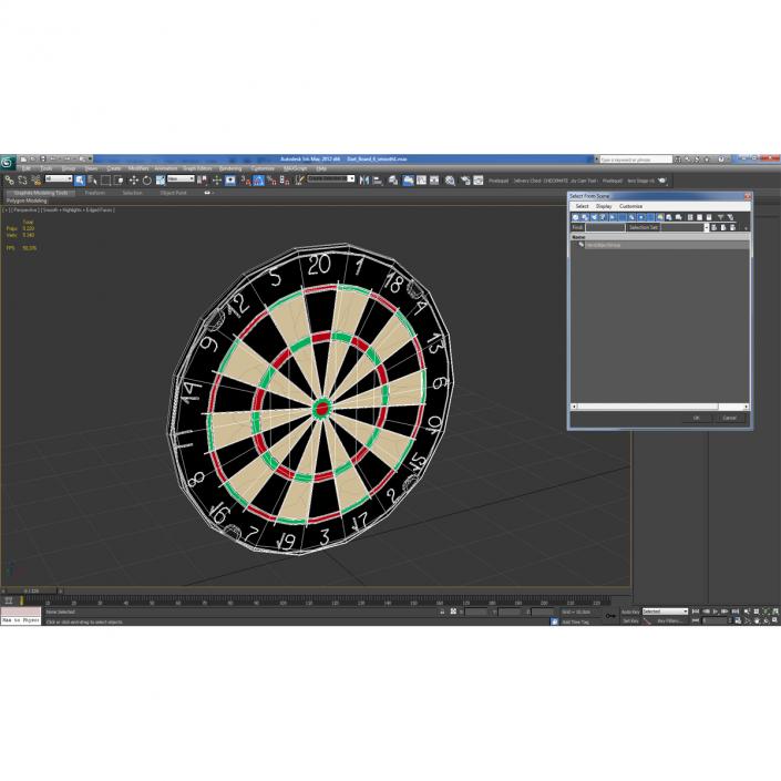 Dart Board 4 3D