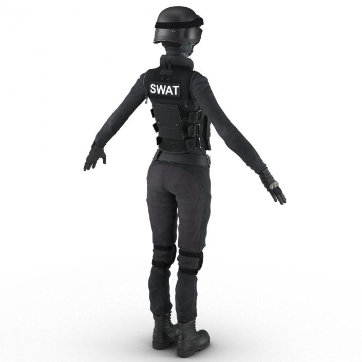 3D SWAT Woman European 2