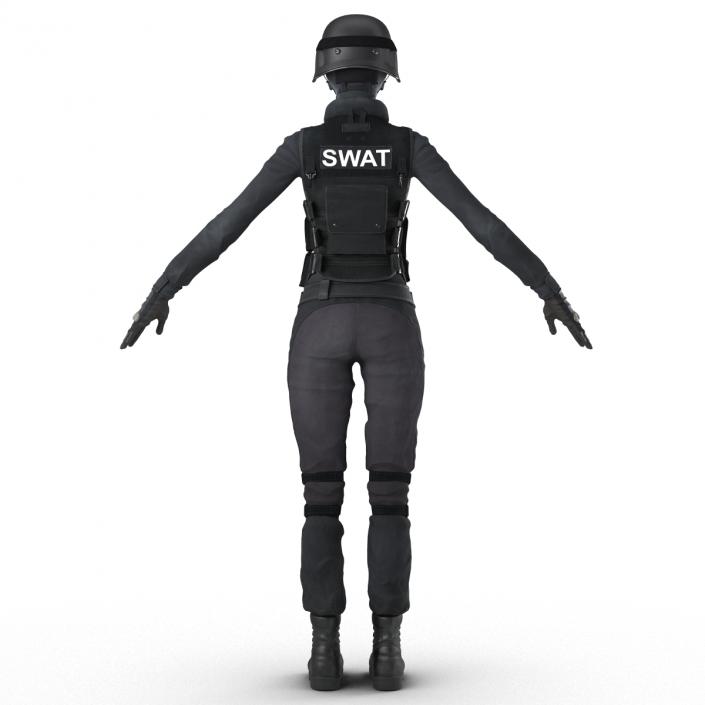 3D SWAT Woman European 2