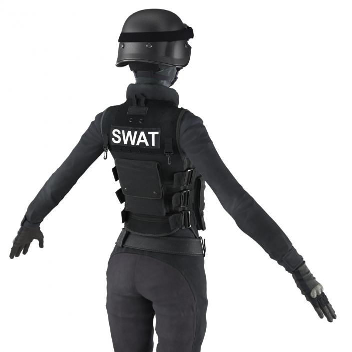 3D SWAT Woman European 2