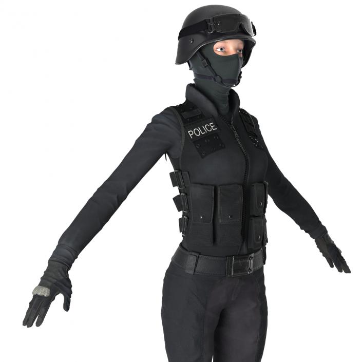 3D SWAT Woman European 2