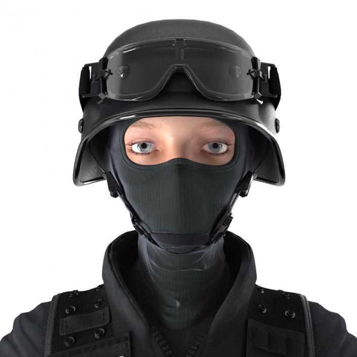 3D SWAT Woman European 2