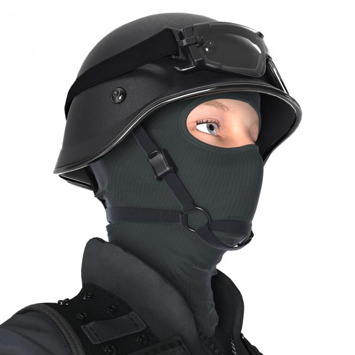 3D SWAT Woman European 2