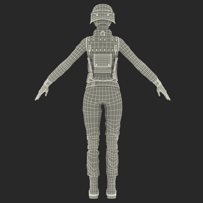 3D SWAT Woman European 2