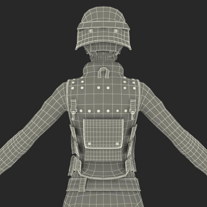 3D SWAT Woman European 2