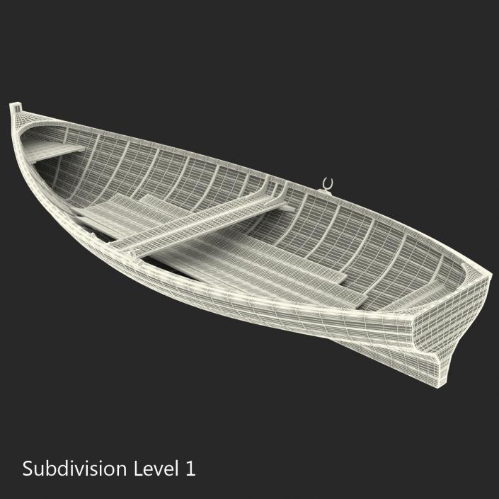 Rowboat 2 3D model