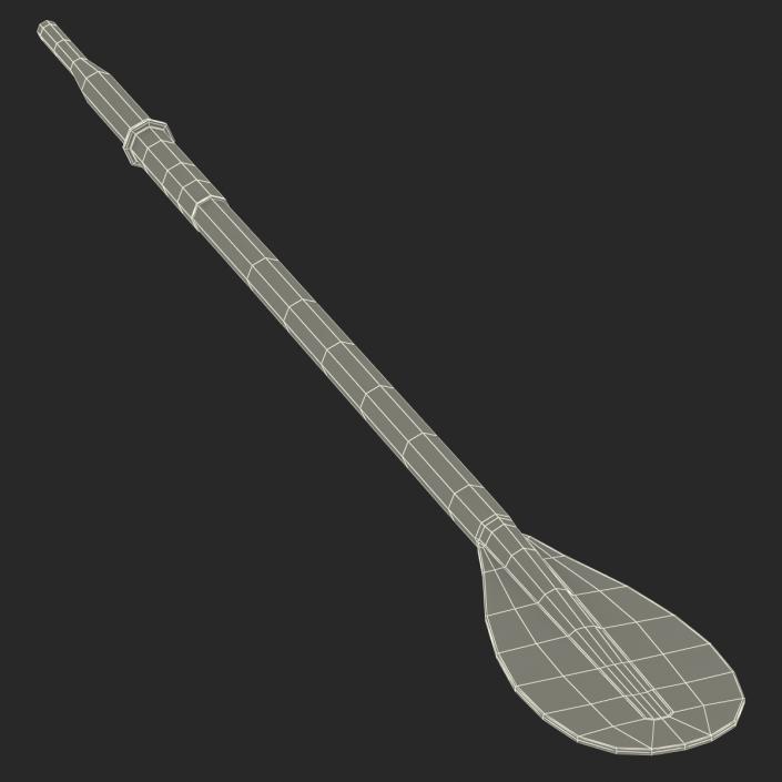 3D Wooden Paddle model