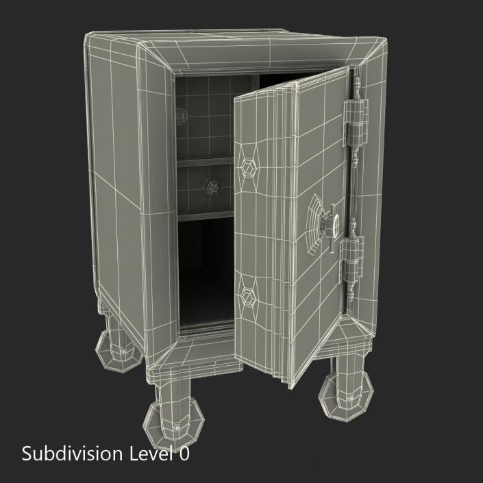 3D model Old Safe 2