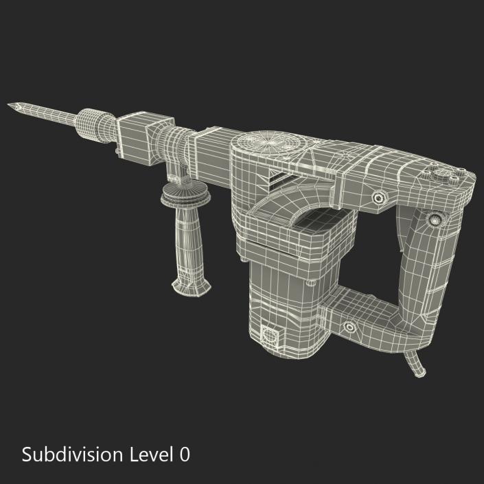 Electric Demolition Jack Hammer Leiya 3D