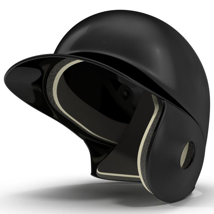 3D Baseball Batting Helmet model