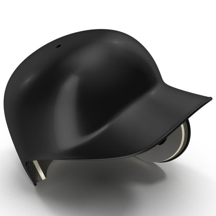 3D Baseball Batting Helmet model