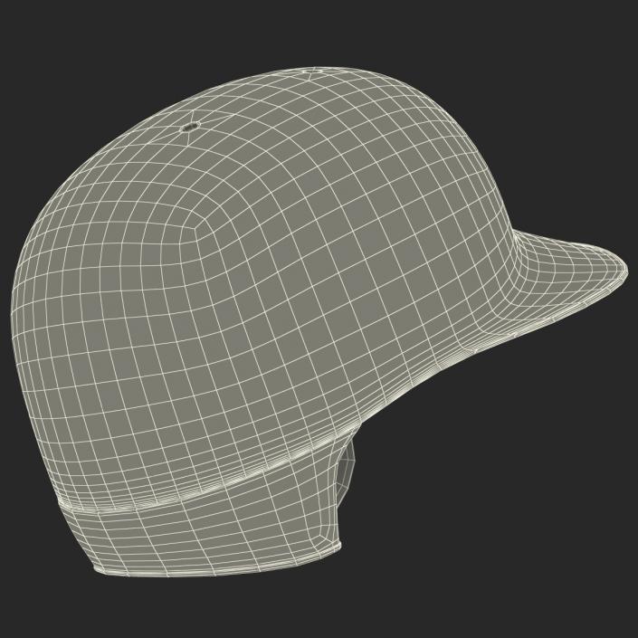 3D Baseball Batting Helmet model