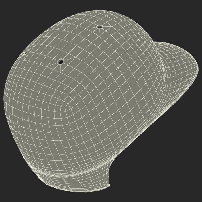 3D Baseball Batting Helmet model