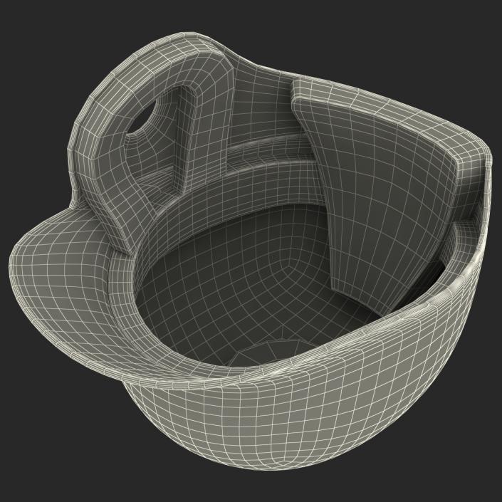 3D Baseball Batting Helmet model