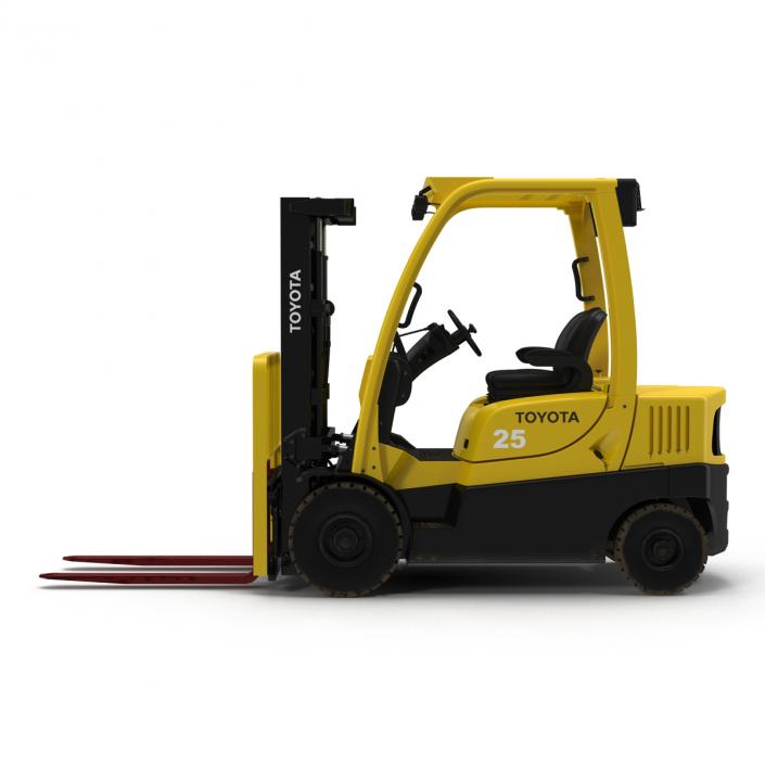 Forklift Toyota Rigged 3D