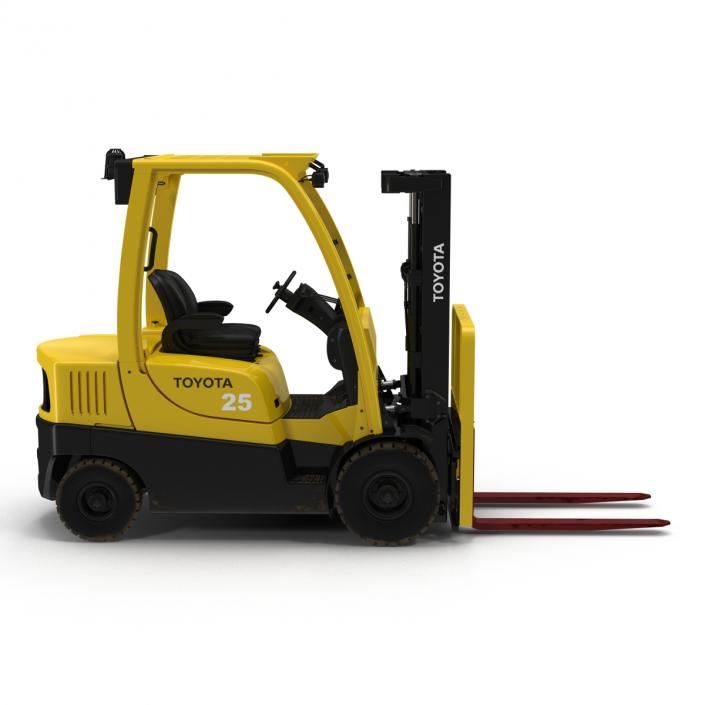 Forklift Toyota Rigged 3D