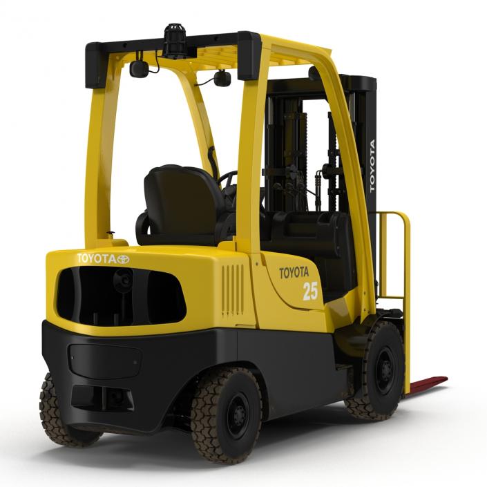 Forklift Toyota Rigged 3D