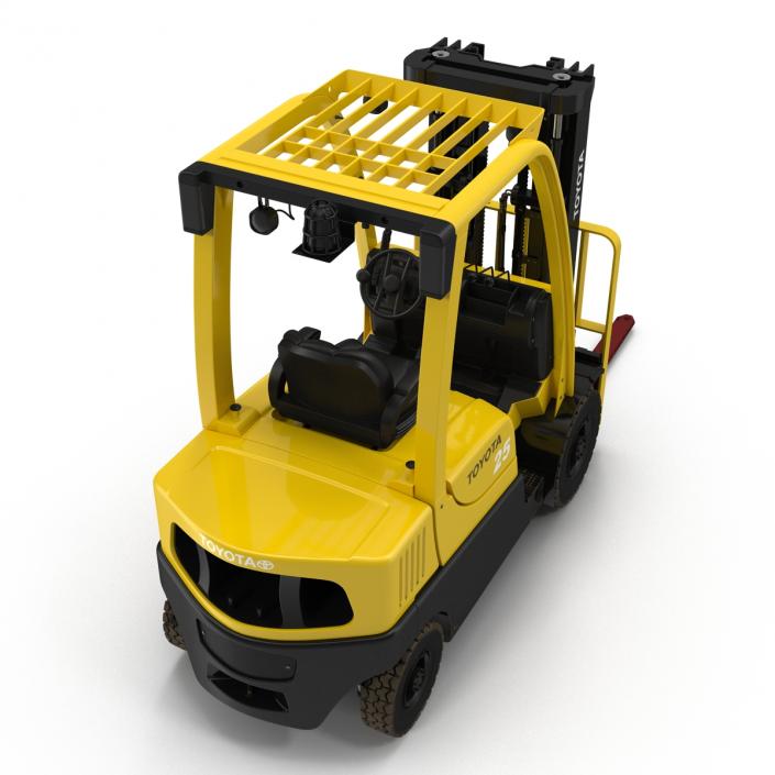 Forklift Toyota Rigged 3D