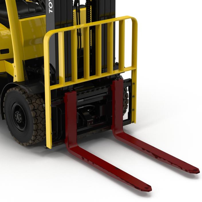 Forklift Toyota Rigged 3D