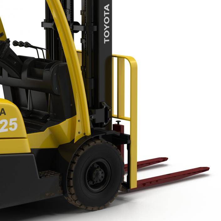 Forklift Toyota Rigged 3D