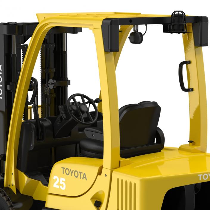 Forklift Toyota Rigged 3D