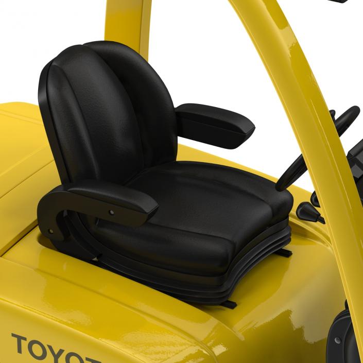 Forklift Toyota Rigged 3D