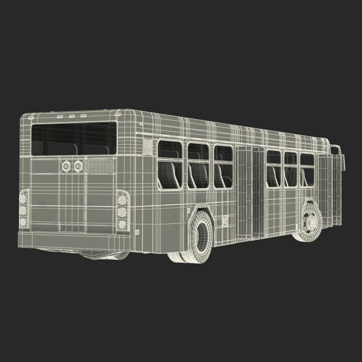 Bus Metro Transit Rigged 3D model