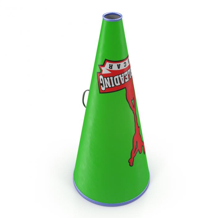 Cheerleader Megaphone Green 3D