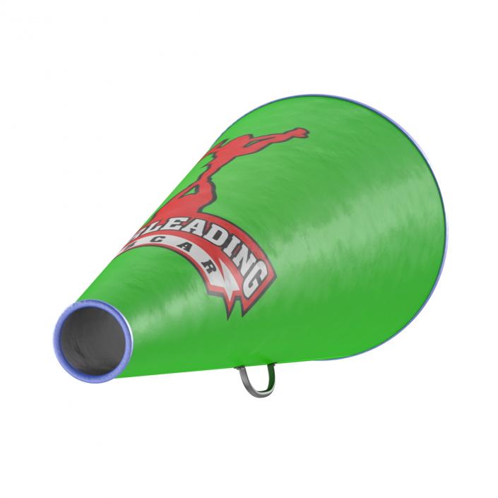 Cheerleader Megaphone Green 3D