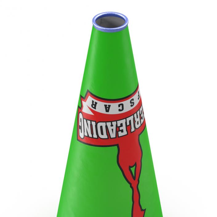 Cheerleader Megaphone Green 3D