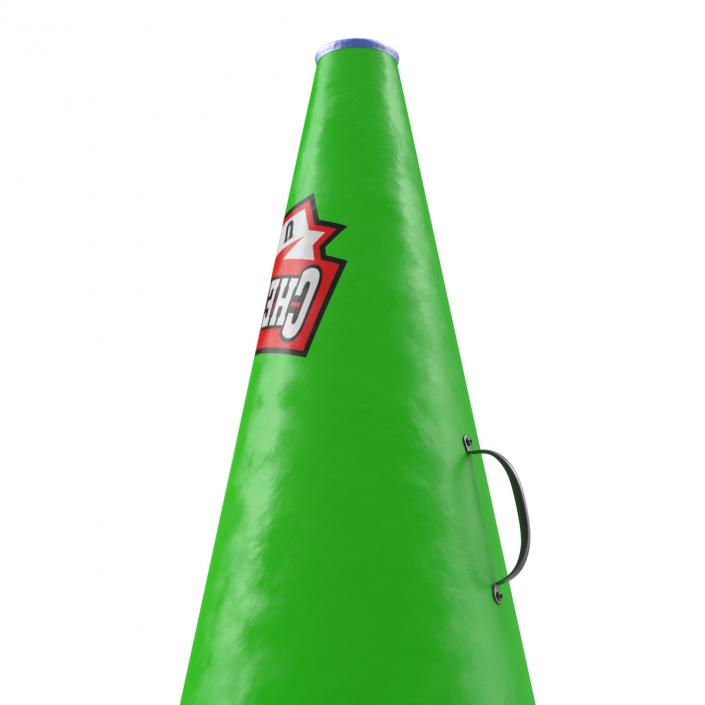 Cheerleader Megaphone Green 3D