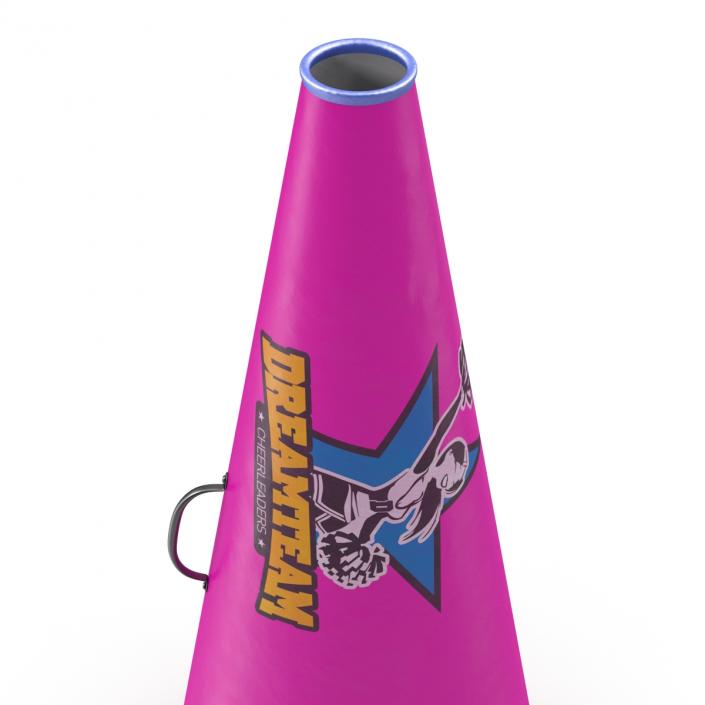 3D Cheerleader Megaphone Pink